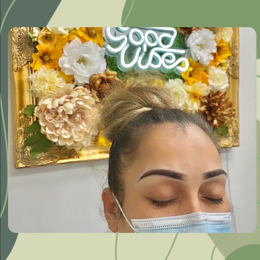 Ombre powder brows